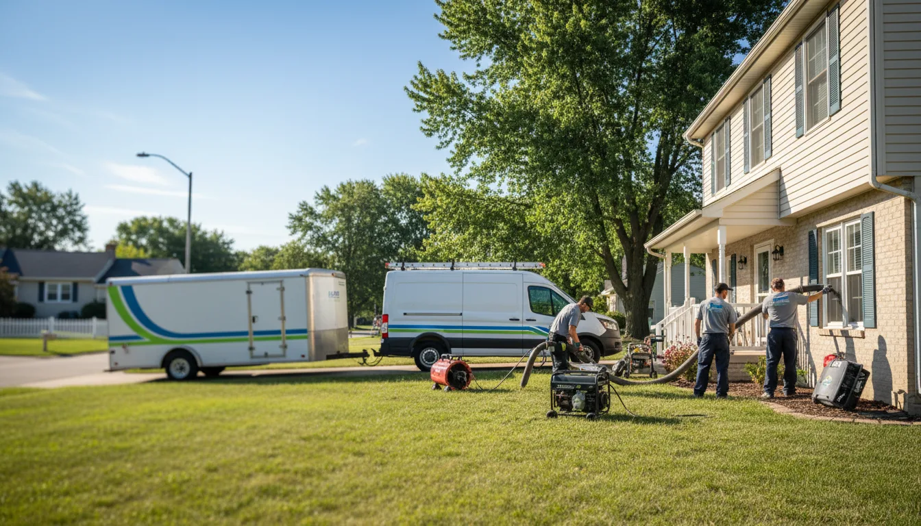 Flooded Basement Restoration And Cleanup With Repair in Exeter, MO near me